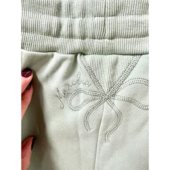 NWT Marchesa Active Remy Long Sleeve Hoodie & Jogger Pants Set Sage Women Size M - Picture 14 of 15